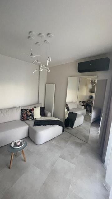 Living room, Seating area, air conditioner