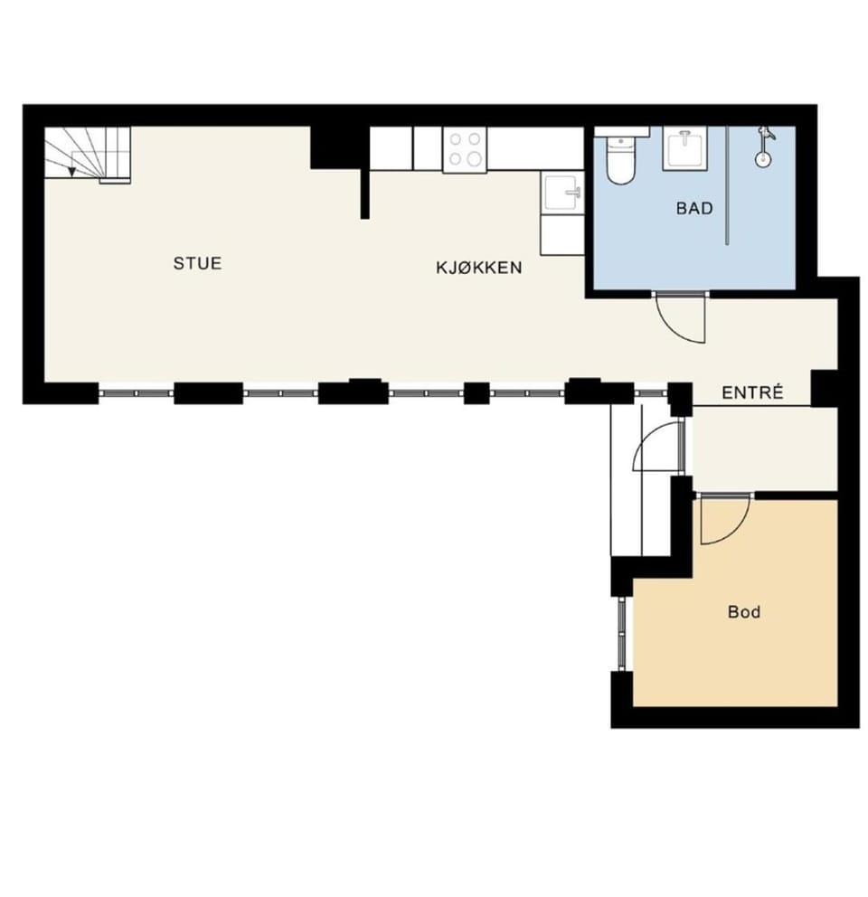 Heart of Drammen Apartment in Viken, Norway