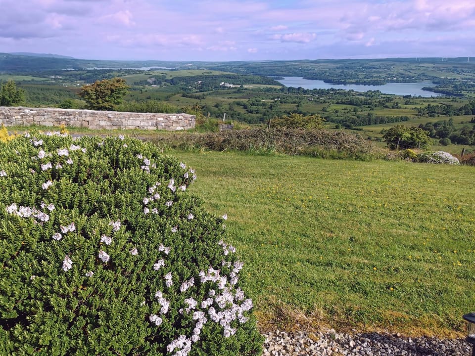 Natural landscape, Bird's eye view, Lake view, Mountain view