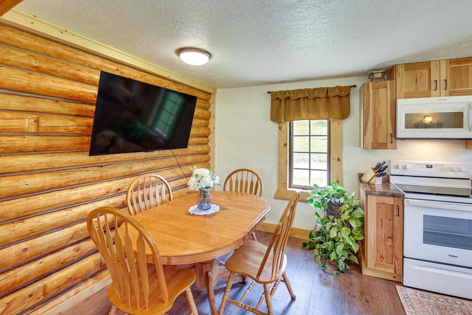 Remote Custer Cabin w/ Fire Pit & Near State Park! Cabin in West Custer Township