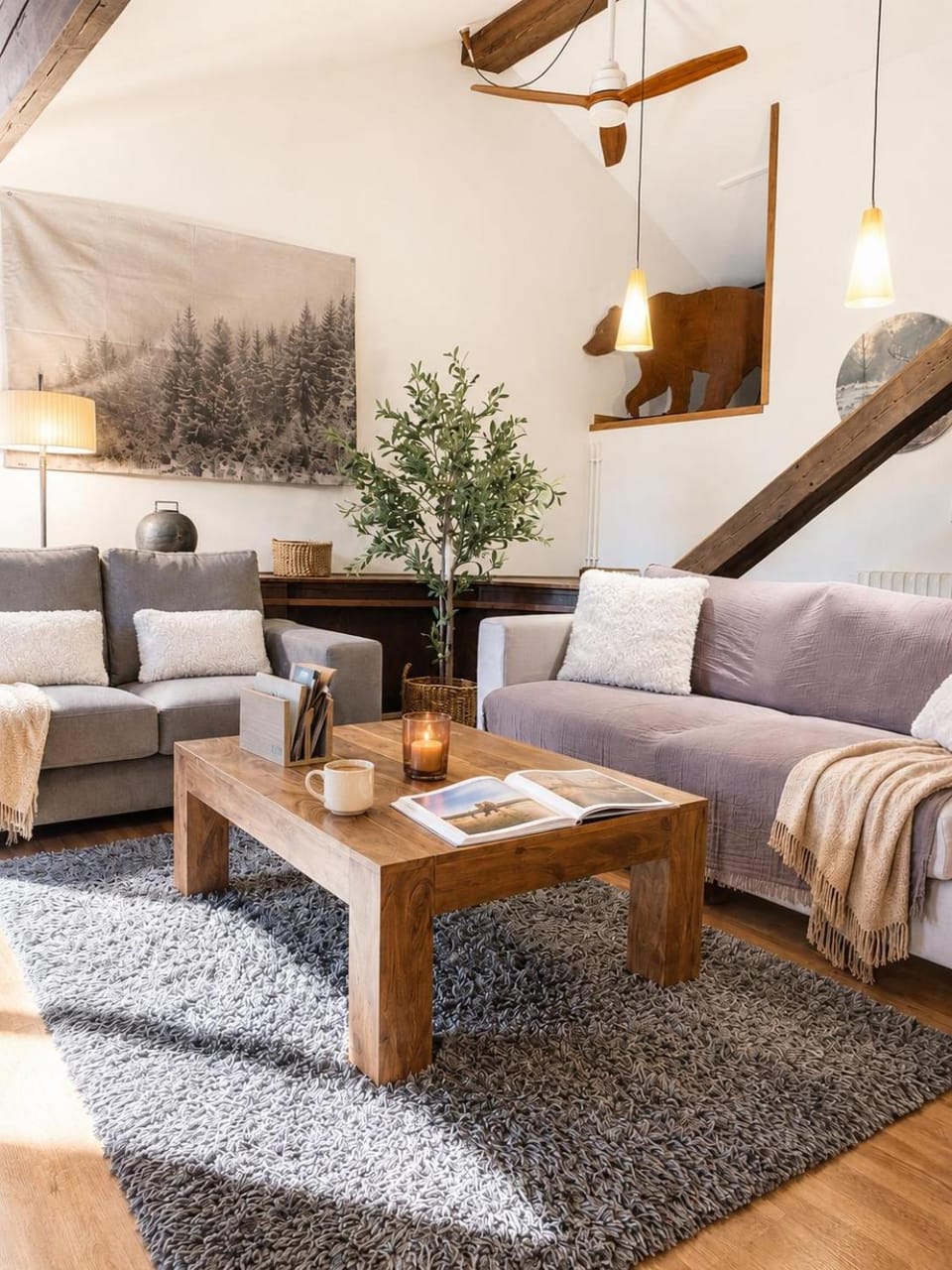 Living room, Seating area