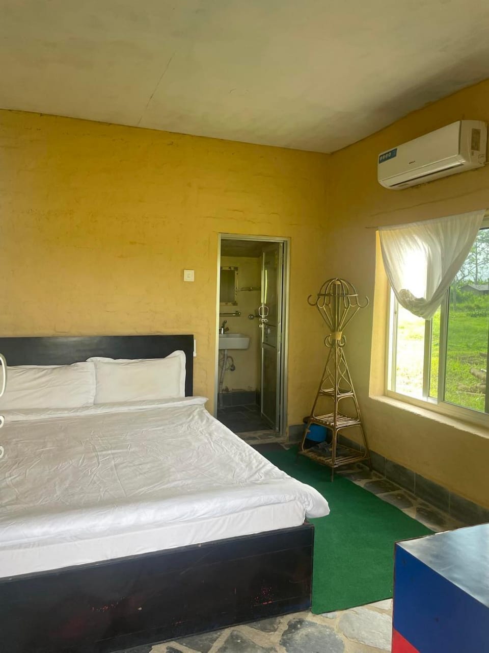 Bed, Bathroom, View (from property/room), Photo of the whole room, Bedroom, air conditioner