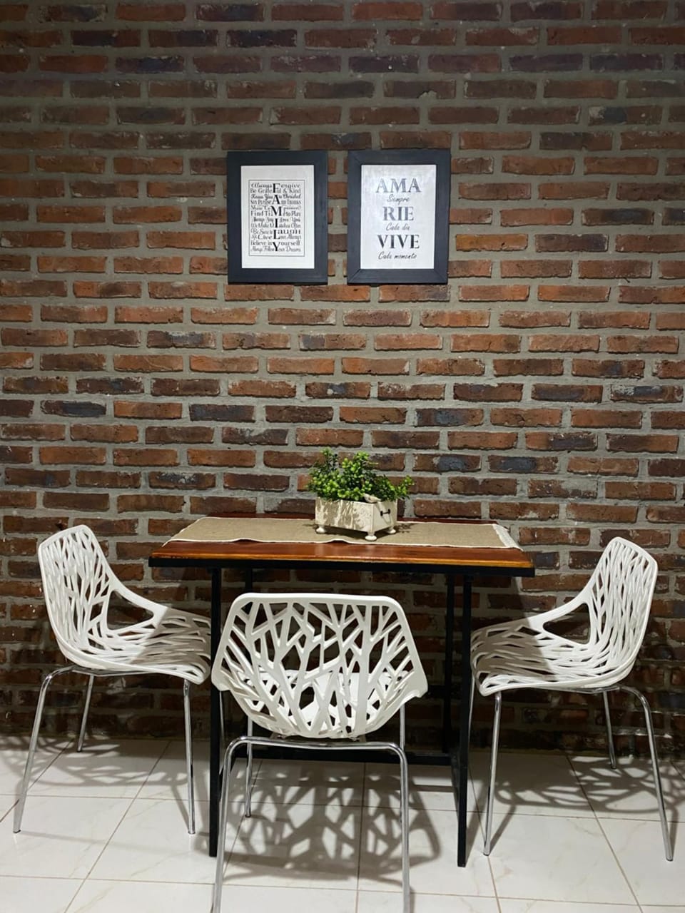 Dining area