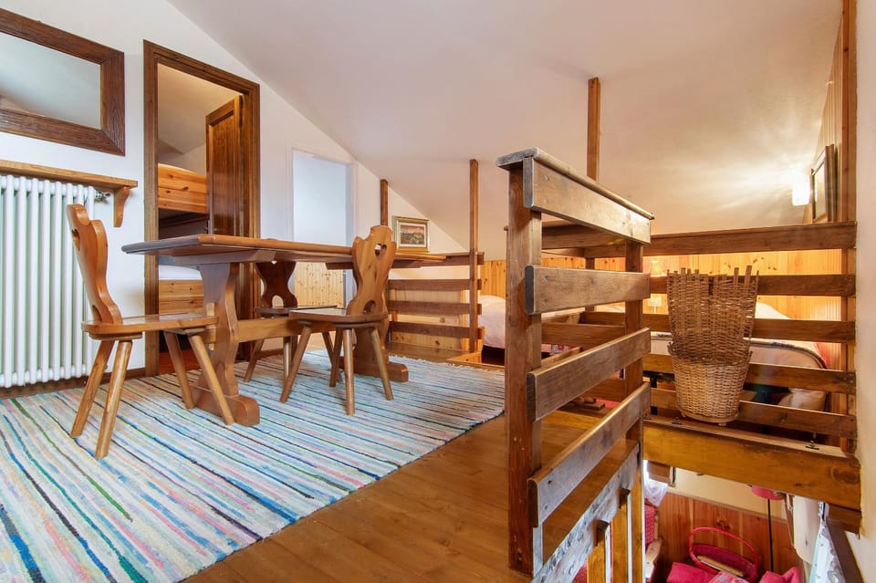 Property building, Living room, Bedroom