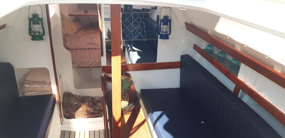 Le Nid sur l'Eau Docked boat in Occitanie