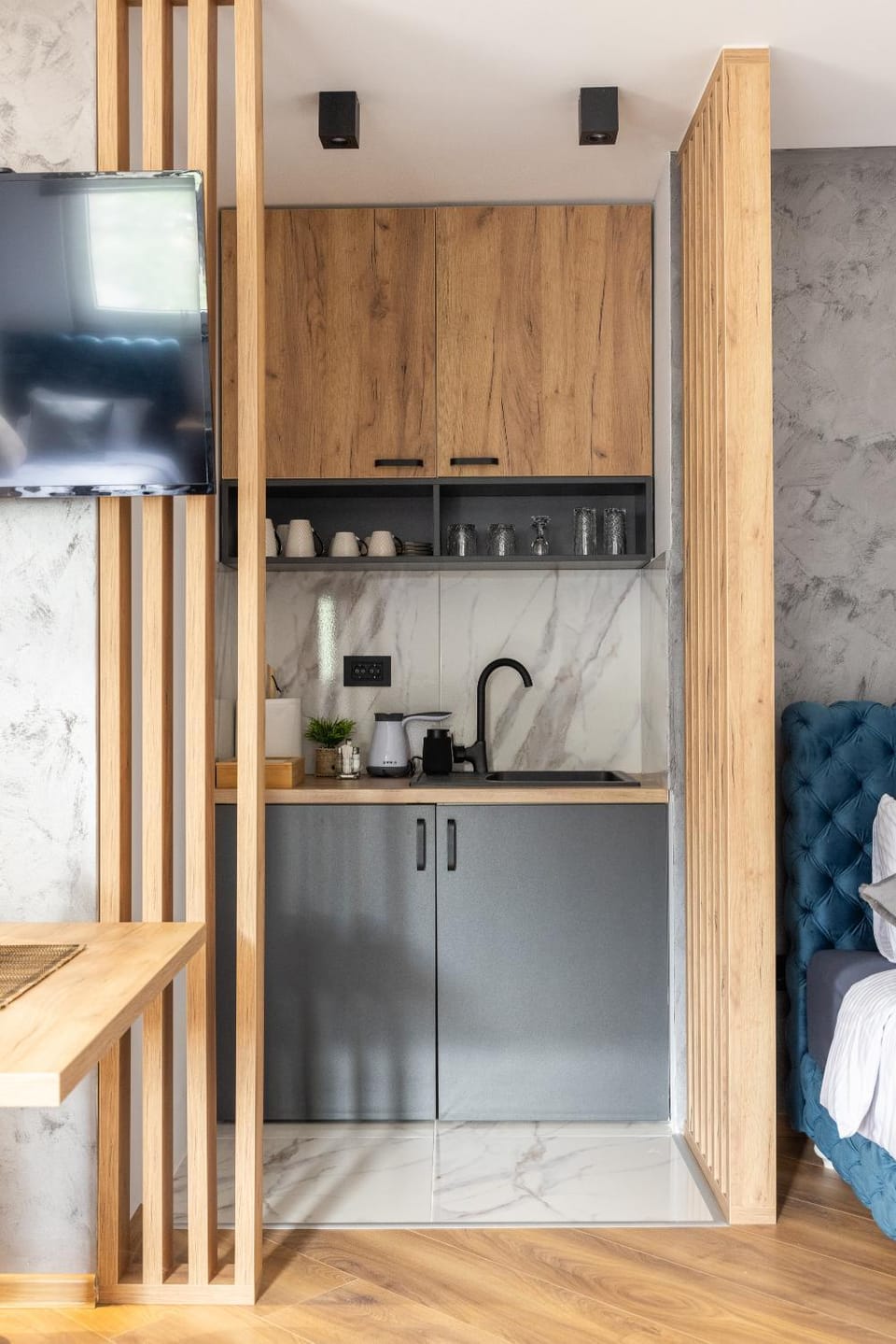 Coffee/tea facilities, Kitchen or kitchenette