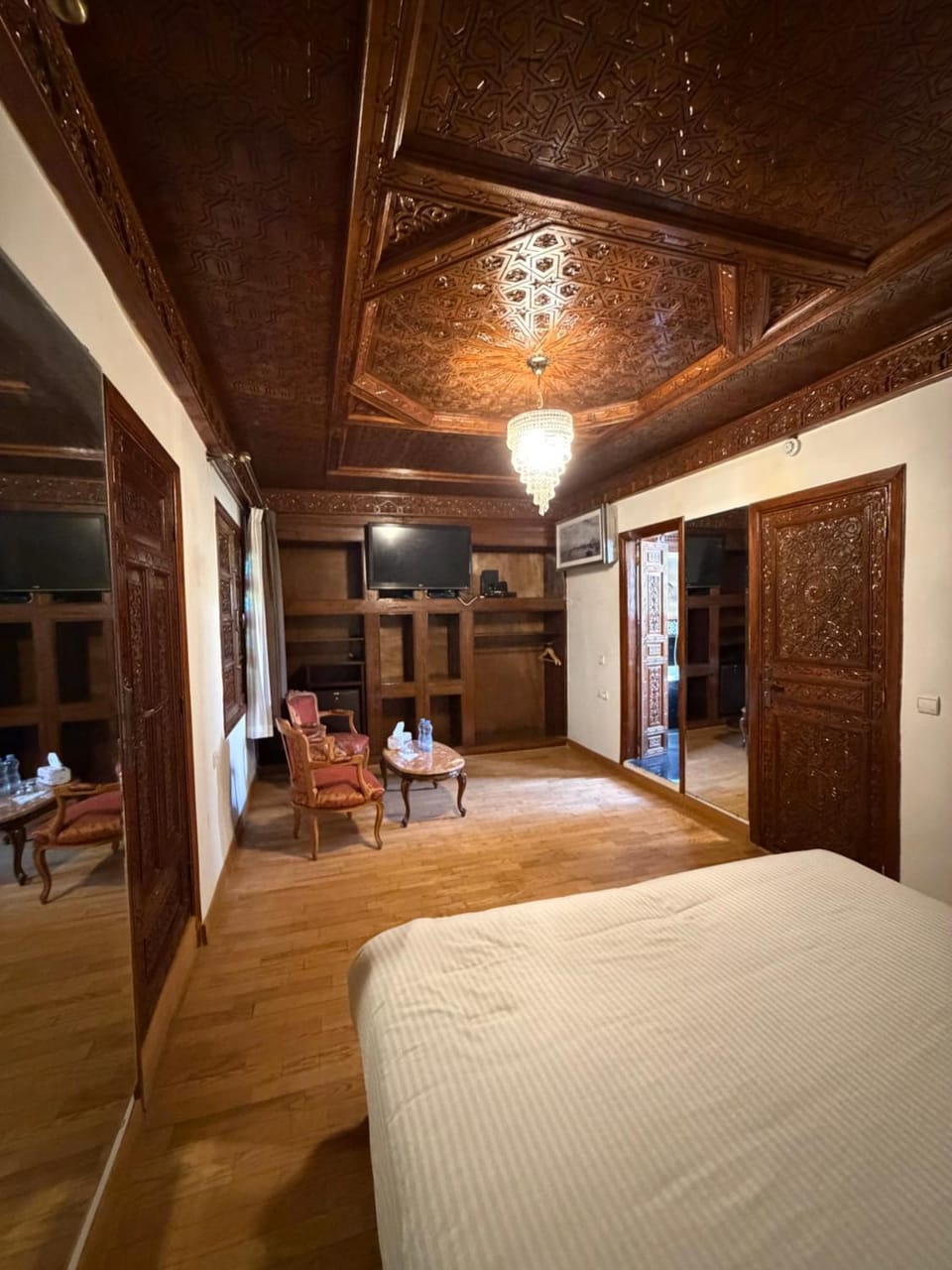 Seating area, Bedroom