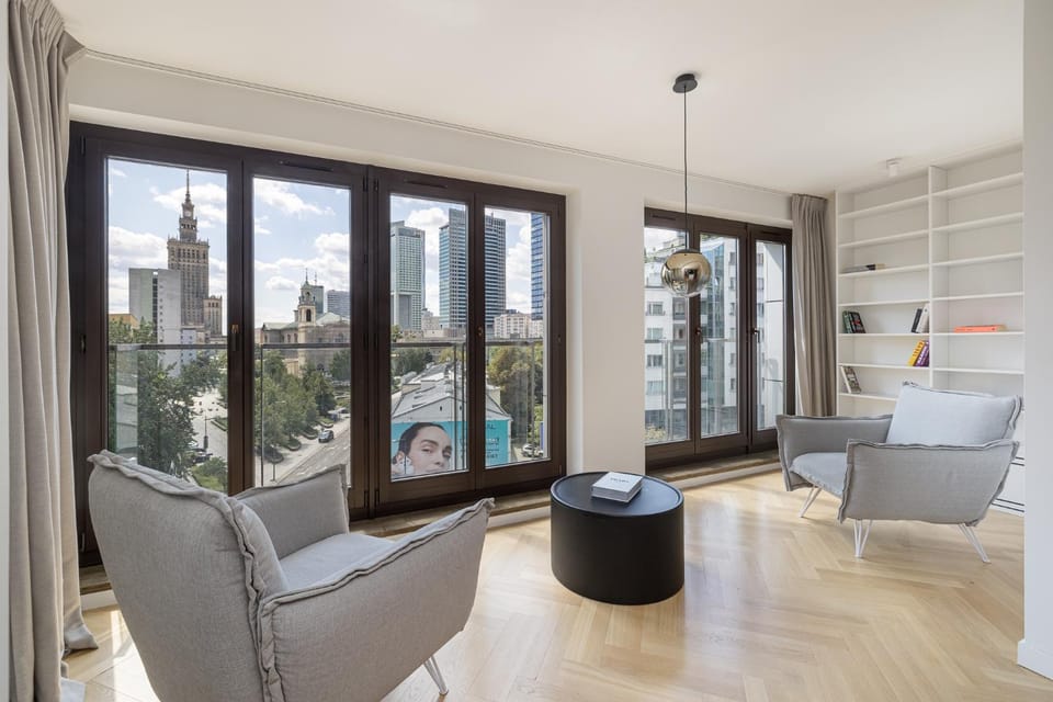 Luxury Apartment - Warsaw Center - 230m - Sauna - Terrace - Garage Apartment in Warsaw