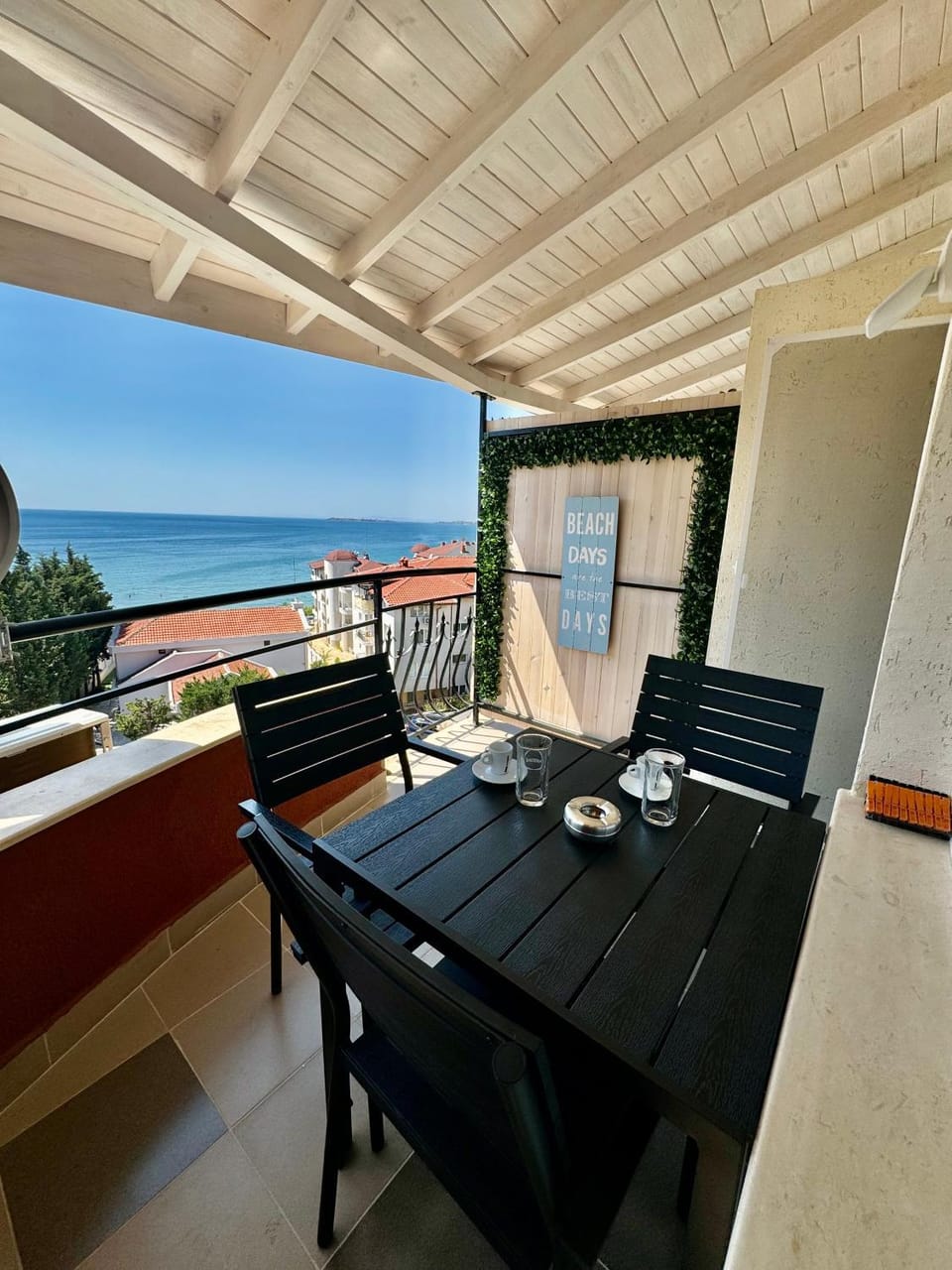 View (from property/room), Balcony/Terrace, Sea view