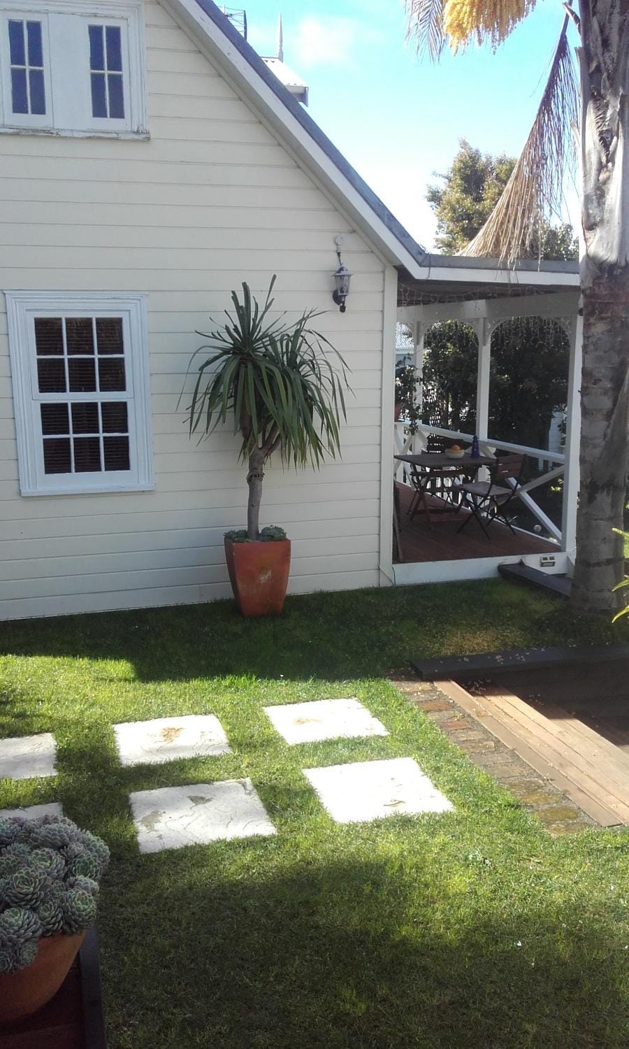 Property building, Garden