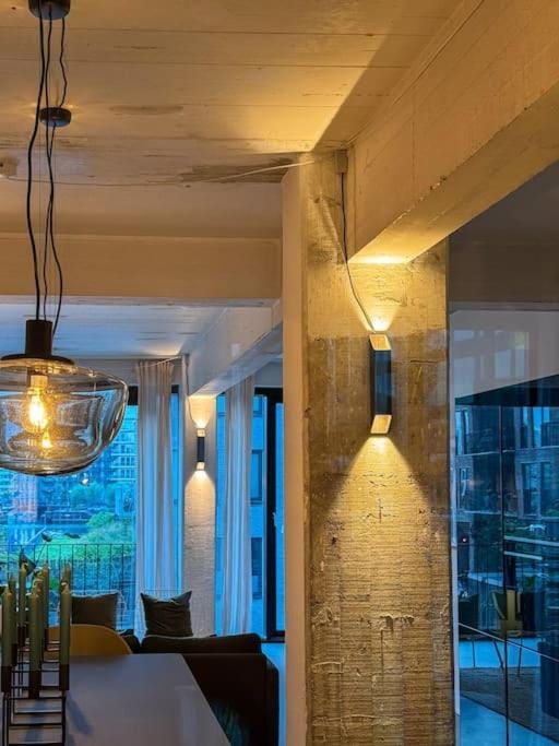 Stunning Industrial-Style Loft by the Canals Apartment in Copenhagen