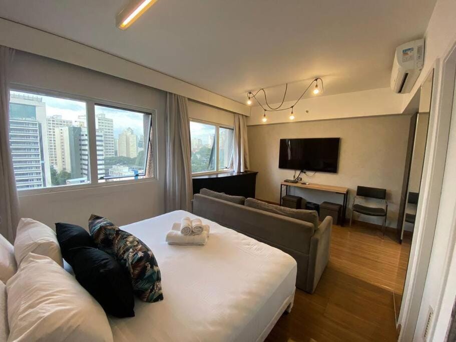 Studio no Mercure Bela Vista, ao lado HospitalBP Apartment in Sao Paulo City