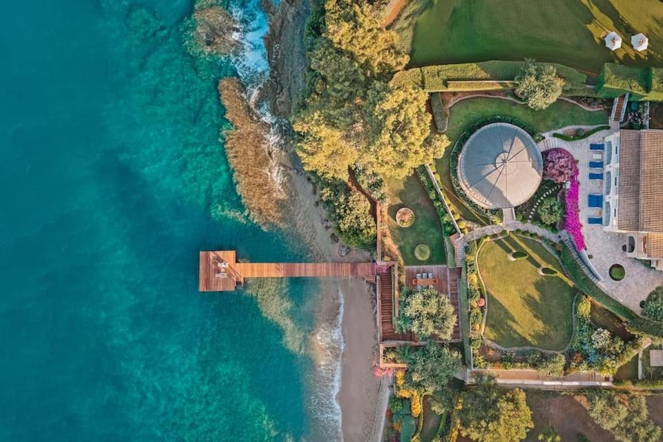 Villa Sea Garden - Spectacular seafront position Villa in Corfu, Greece