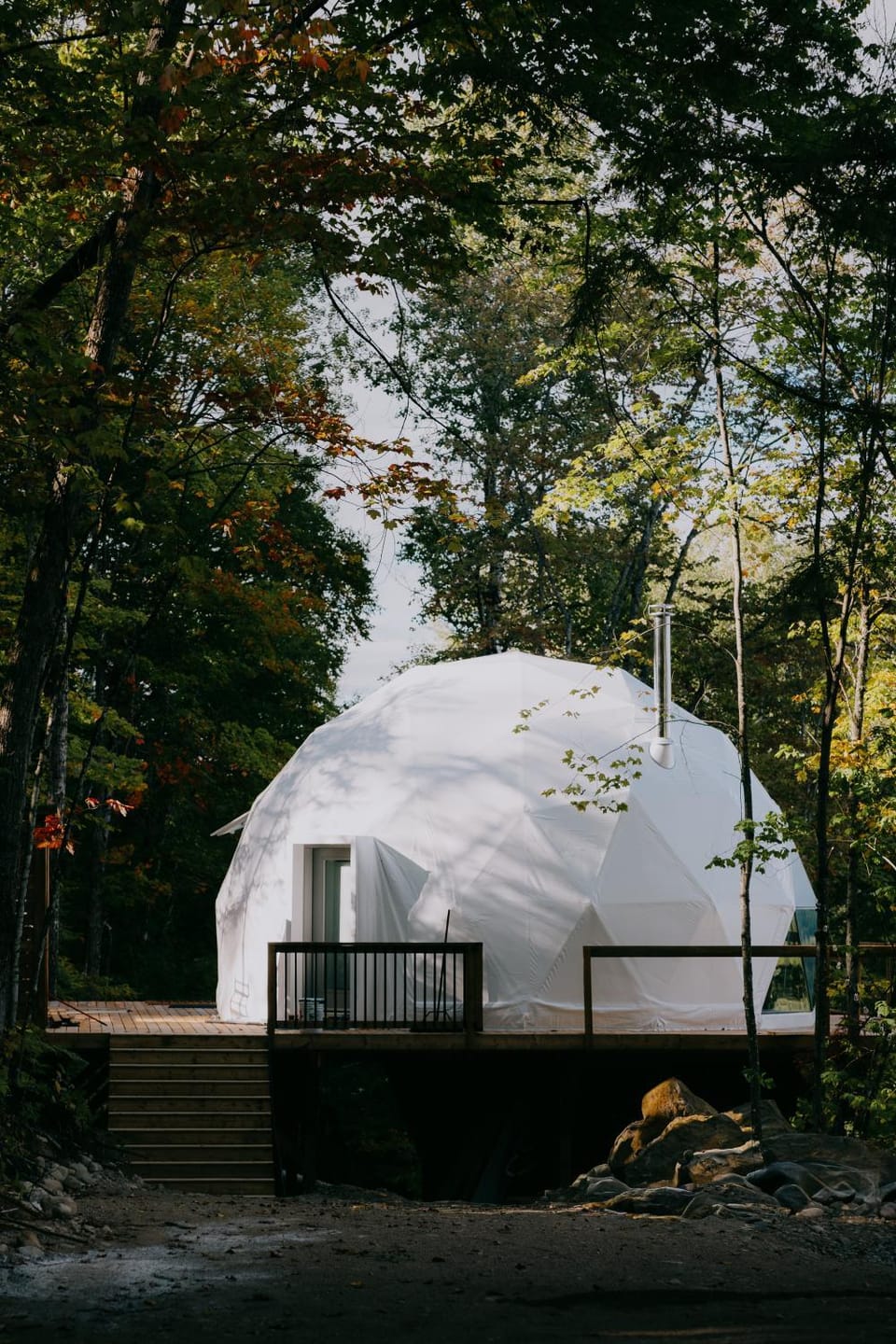 Dômes St-Côme Luxury tent in Quebec