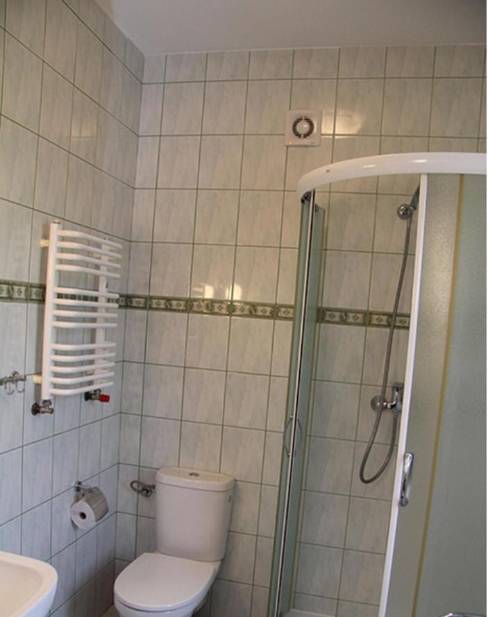 Shower, Toilet, Bathroom, towels