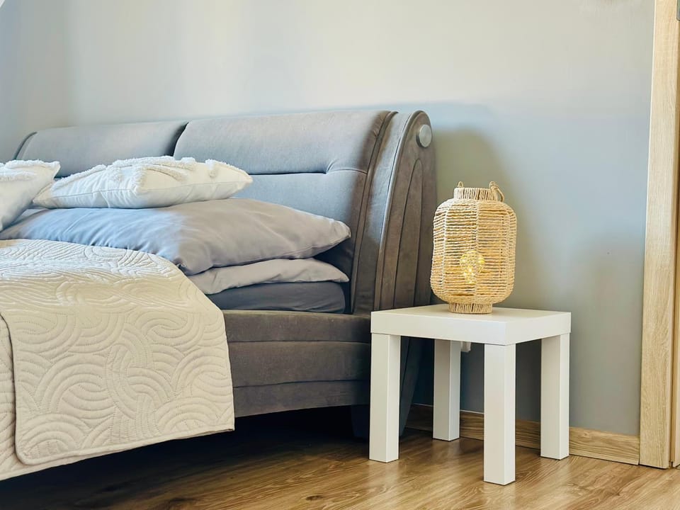 Bed, Living room, Photo of the whole room, Seating area, Bedroom