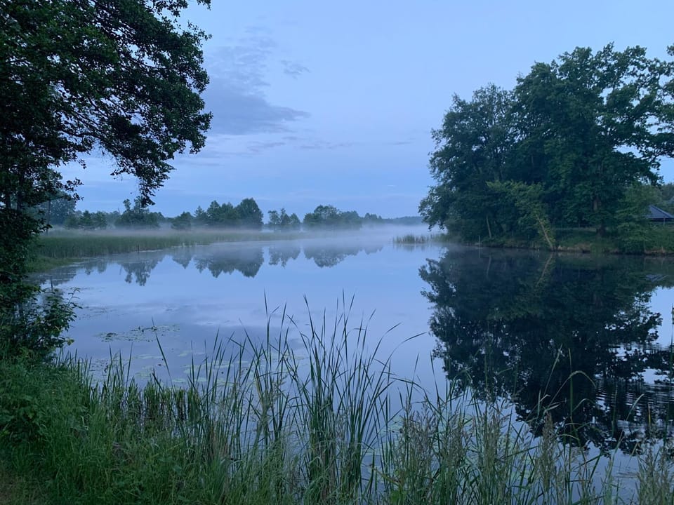 Natural landscape, Lake view