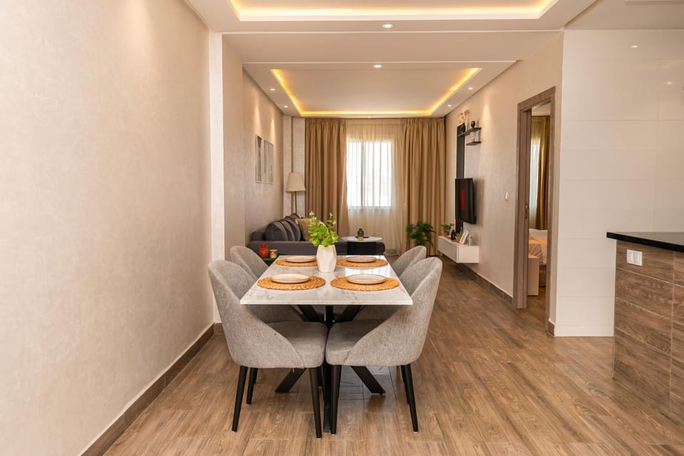 Appartement Haut standing en face de la splendide Marina et à 200m du port de Tanger - Appt 3 Apartment in Tangier