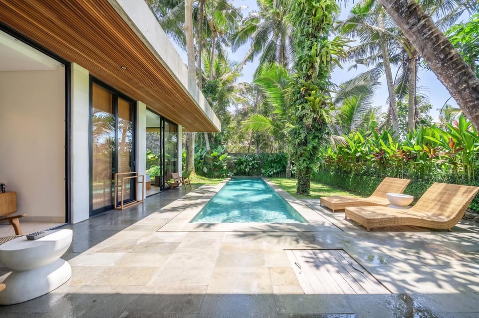 Patio, Garden, Swimming pool, Swimming pool, sunbed