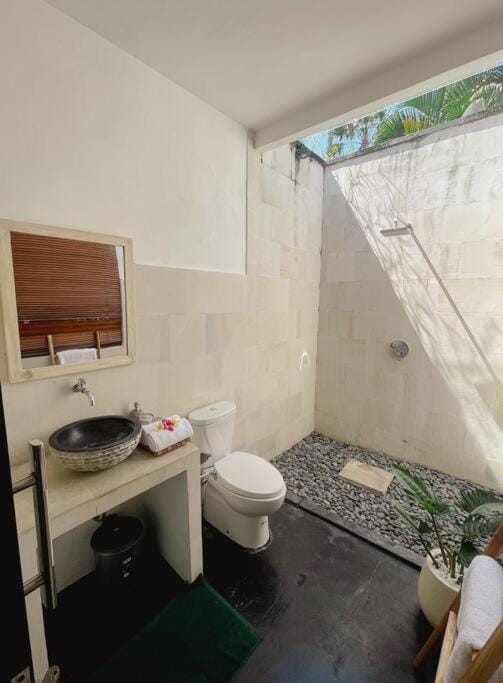 Shower, Toilet, Bathroom, towels