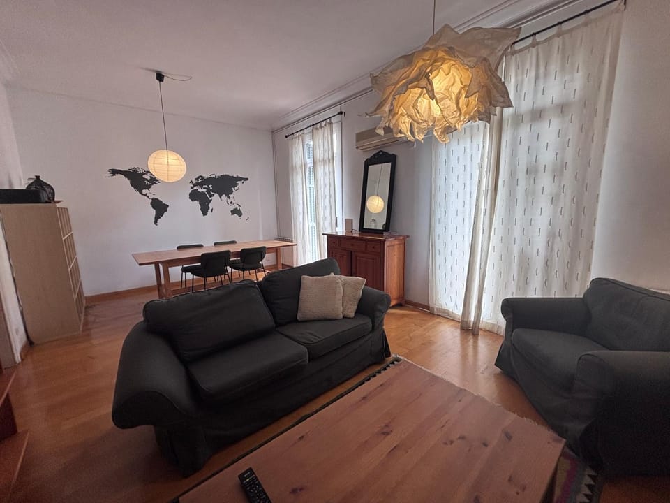Spacious Eixample Stay Near Metro and Attractions Apartment in Barcelona
