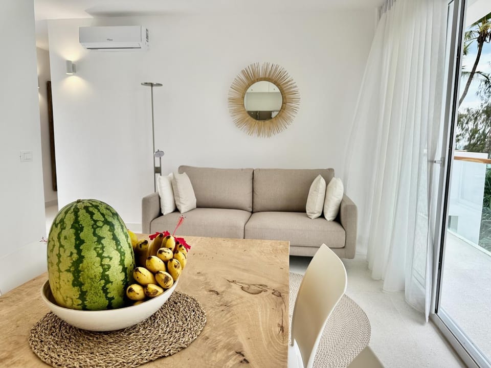 Living room, Dining area, air conditioner
