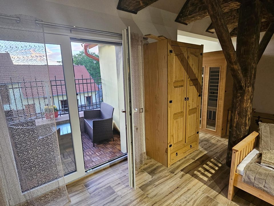 Sauna, View (from property/room), Balcony/Terrace