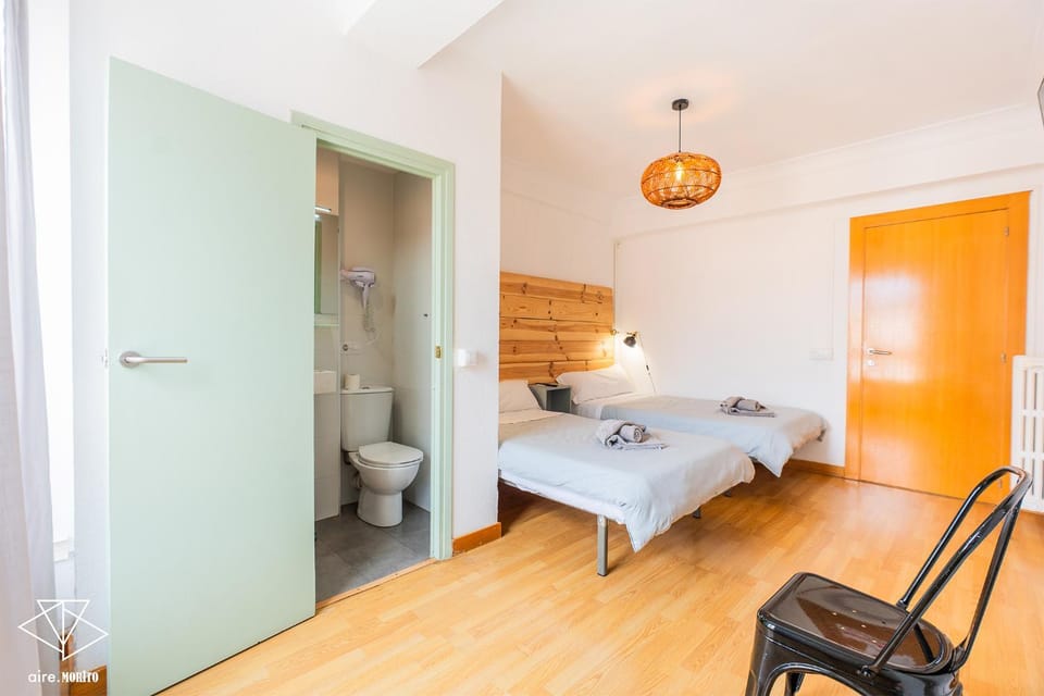 Toilet, Bed, Bathroom, Bedroom