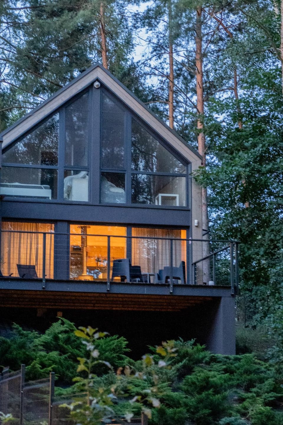 Property building, Spring, Natural landscape, Garden, View (from property/room), Balcony/Terrace, Garden view