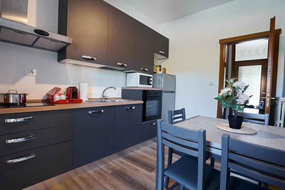 Kitchen or kitchenette, Dining area, dishwasher, oven