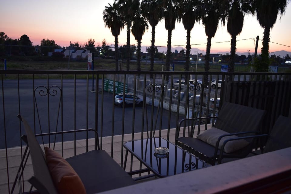 View (from property/room), Balcony/Terrace, Sunset, Parking