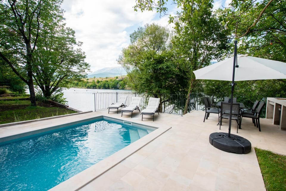 View (from property/room), Balcony/Terrace, Swimming pool