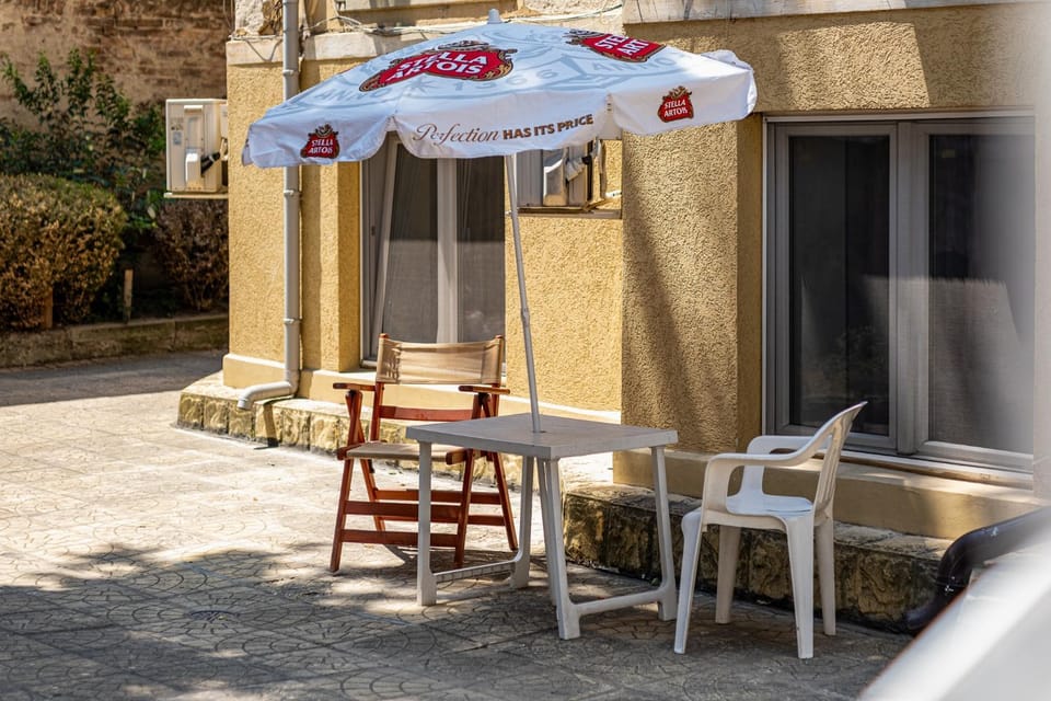Property building, Patio, Day