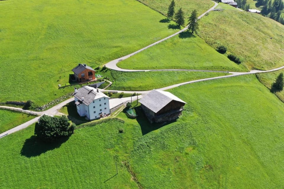 Property building, Spring, Neighbourhood, Natural landscape, Bird's eye view