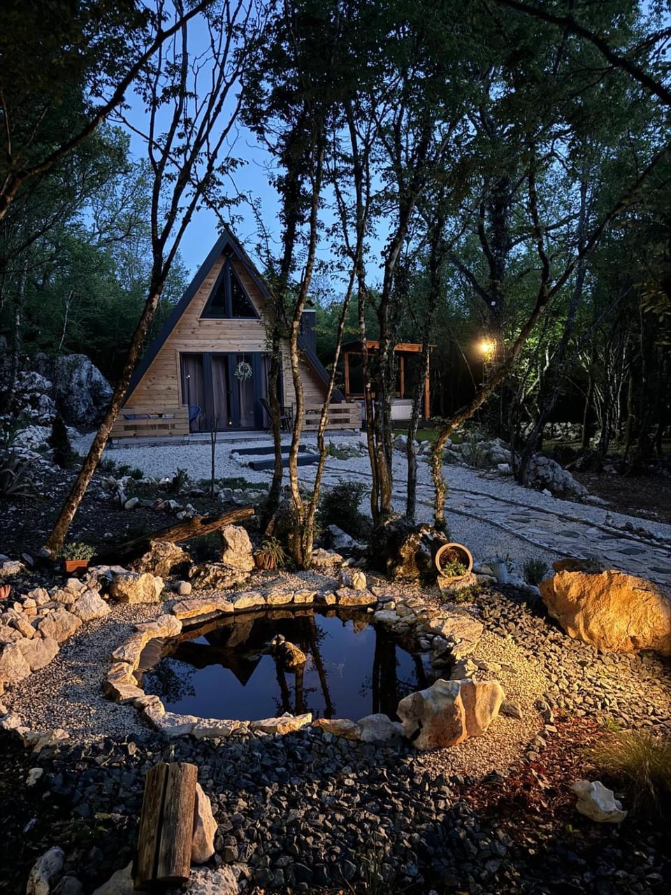 Woodland Paradise Two charming wooden houses in the stone House in Split-Dalmatia County
