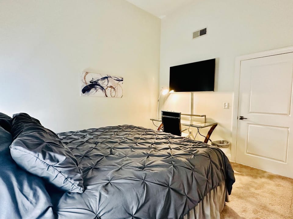 Two Bedroom Game Day Suite with 100 Projector TV Apartment in Indianapolis