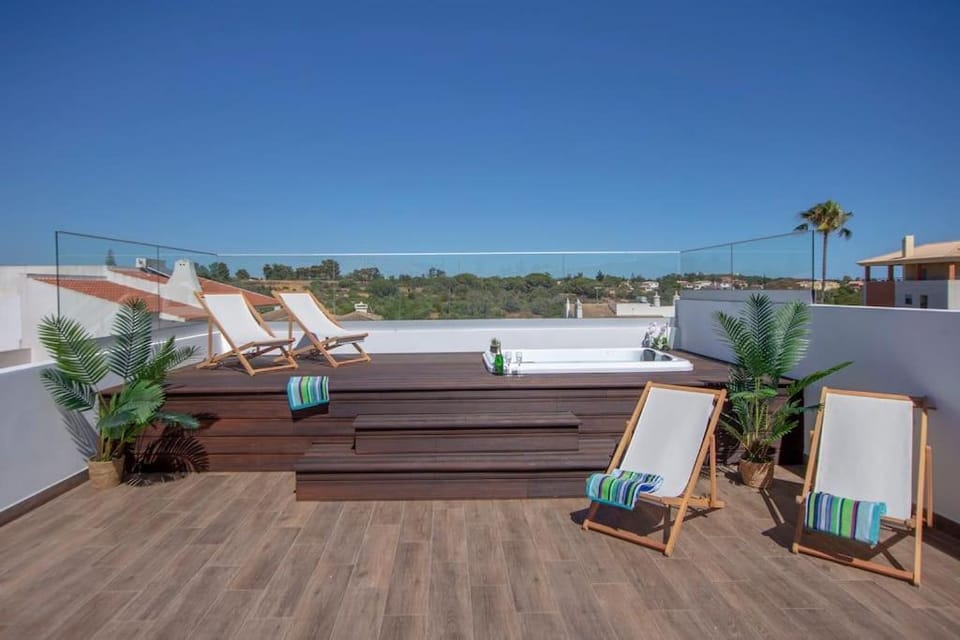 Day, Hot Tub, View (from property/room), Balcony/Terrace, sunbed