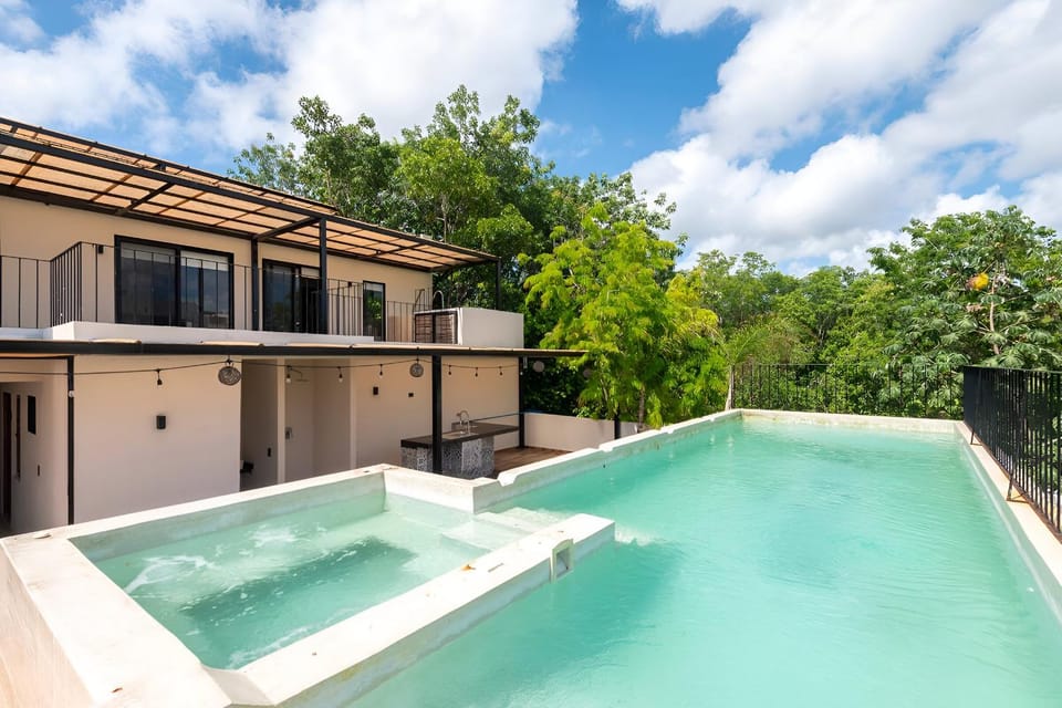 Departamento amplio con balcon y mini alberca privada Apartment in Tulum