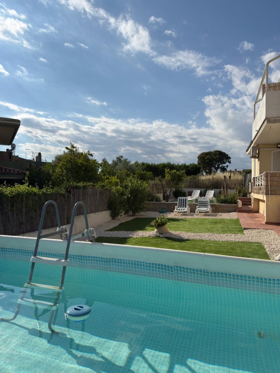 Day, Pool view, sunbed