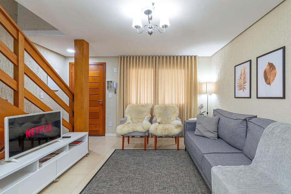 Casa em condomínio até 10p - @stayhousetemporada Apartment in Canela