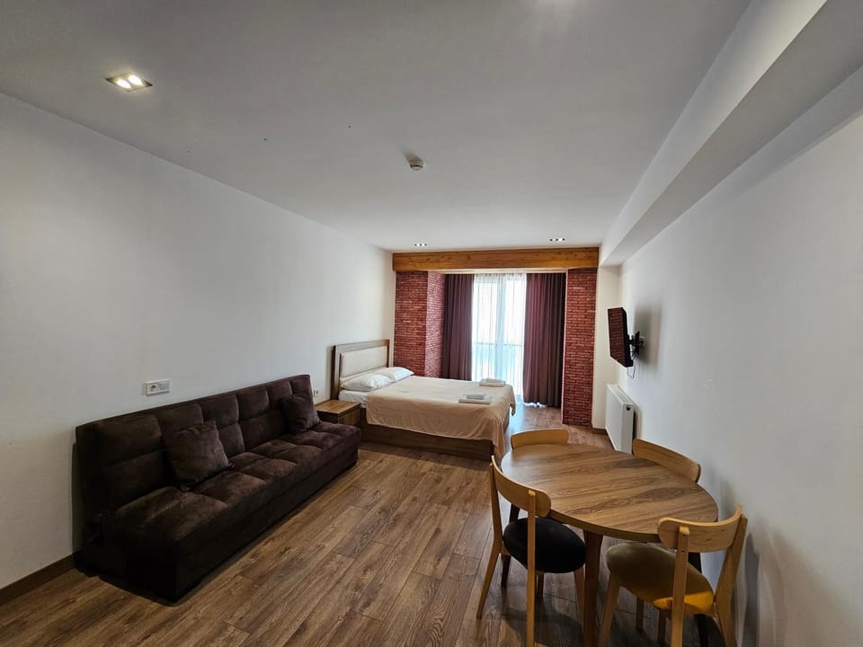 Evdo Apartments F4 wooden cozy studio Apartment in Georgia