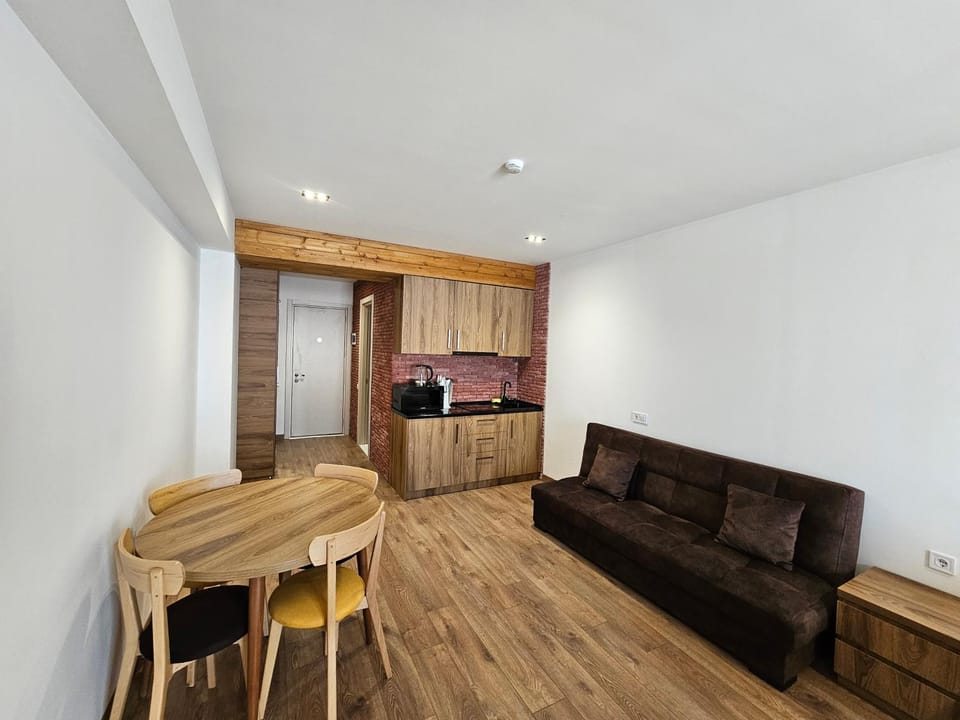Evdo Apartments F4 wooden cozy studio Apartment in Georgia
