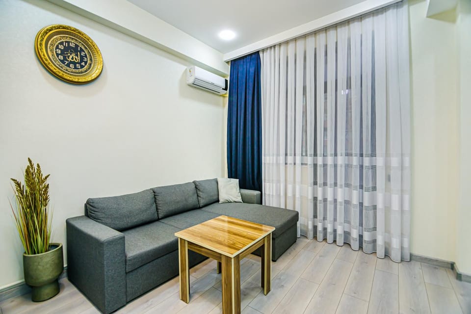 Living room, Seating area, air conditioner