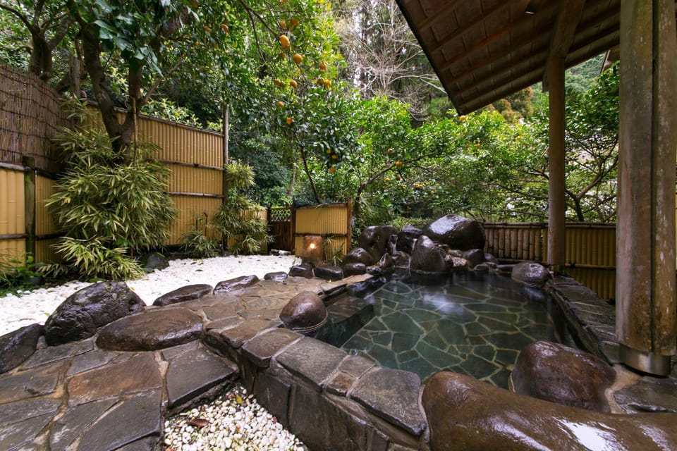 Hot Spring Bath, Open Air Bath, Public Bath