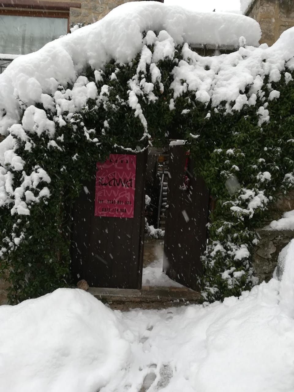 Property building, Day, Winter