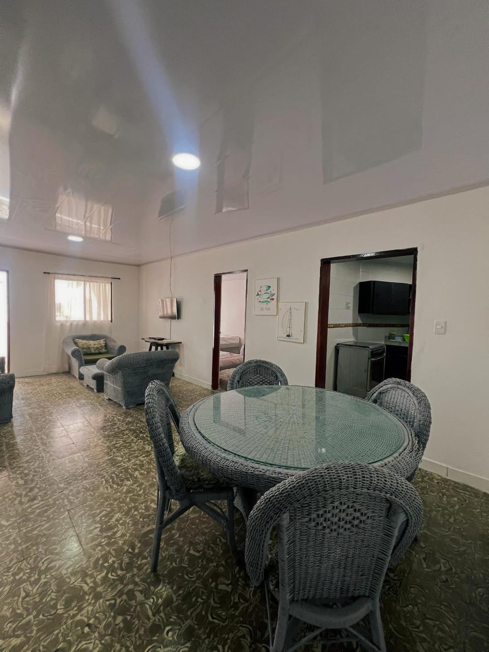 Living room, Dining area