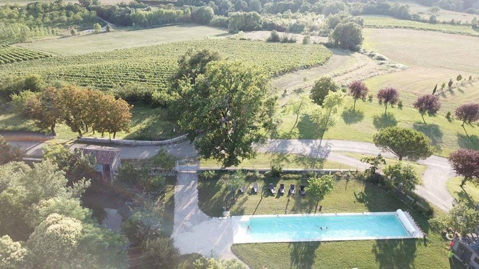 Natural landscape, Bird's eye view, Swimming pool