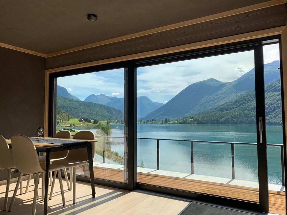 Natural landscape, View (from property/room), Living room, Mountain view