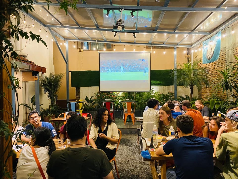 People, TV and multimedia, group of guests