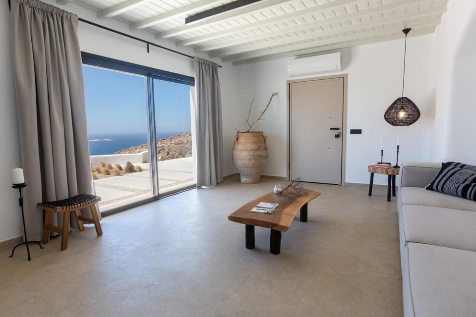 Natural landscape, Living room, Seating area, Sea view